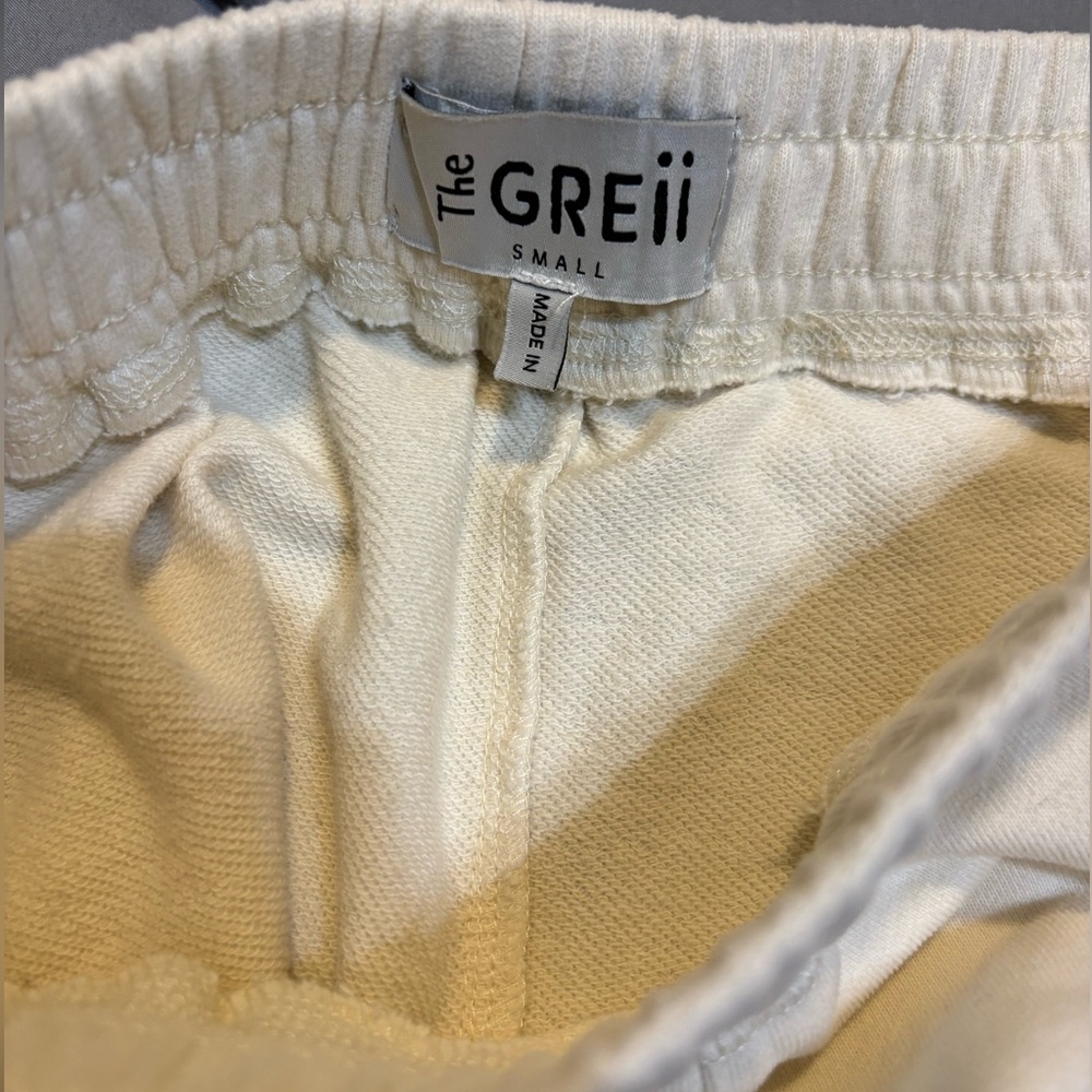 The GREii Rainbow Stripe Dolphin Shorts Y2K Retro Lounge Athletic Small - Picture 4 of 5